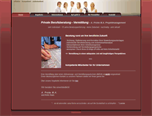 Tablet Screenshot of fricke-projektmanagement.de